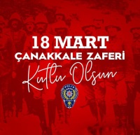 Çanakkale Zaferi’nin 108. yıl dönümünde Gazi Mustafa Kemal ATATÜRK ve silah arkadaşları başta olmak üzere tüm şehitlerimizi rahmet ve minnetle anıyoruz.